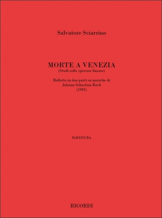 S. Sciarrino Morte A Venezia (Studi Sullo Spessore Lineare) Classical