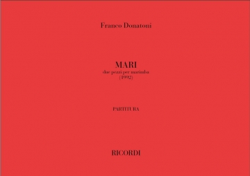 F. Donatoni Mari Percussion instruments