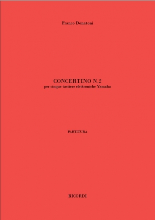 F. Donatoni Concertino N. 2 Pianoforte