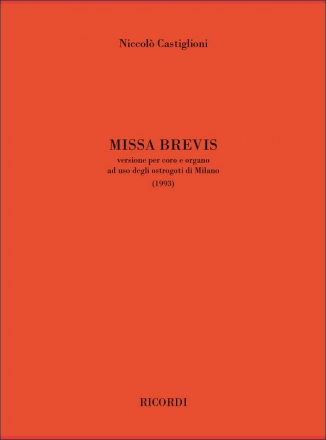 N. Castiglioni Missa Brevis (1993) Choir and Various Instruments