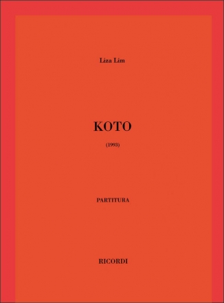 L. Lim Koto Partitura