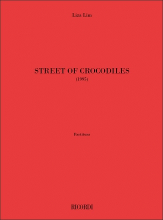 L. Lim Street Of Crocodiles Partitura