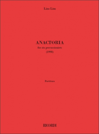 L. Lim Anactoria Partitura