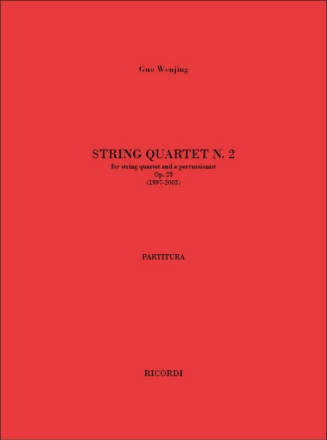 W. Guo String Quartet N. 2 Quartetti