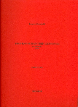 Professor Bad Trip - Lesson 3 per ensemble partitura