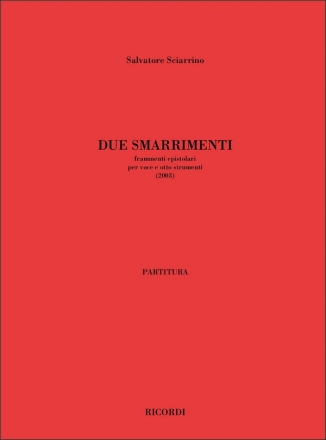 S. Sciarrino Due Smarrimenti Classical