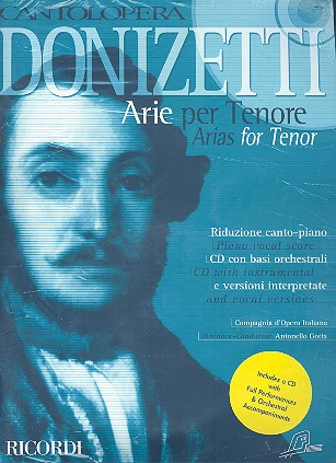 Arias for Tenor (+CD) for tenor and piano