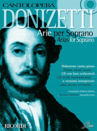 G. Donizetti Cantolopera: Arie Per Soprano Canto (O Voce Recit) E Pianoforte