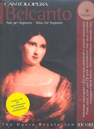 Arias (Belcanto) for Soprano vol.2 (+CD) soprano and piano