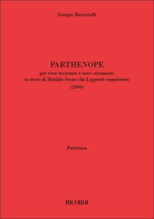 G. Battistelli Parthenope Voce/I and Orchestra