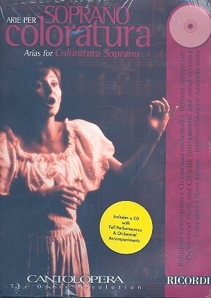 Arias for Coloratura Soprano vol.1 (+CD) for coloratura soprano and piano