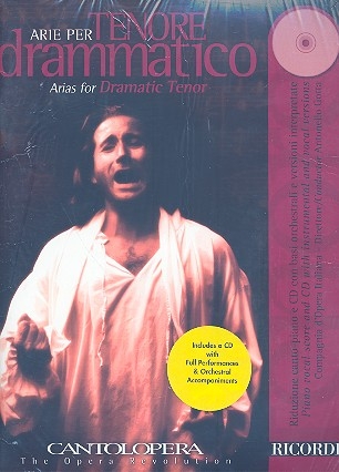 Arias for dramatic Tenor (+CD) for tenor and piano