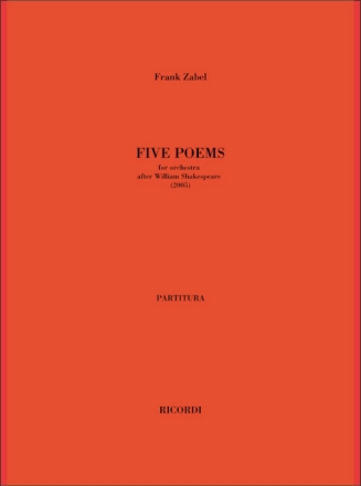 F. Zabel Five Poems Classical