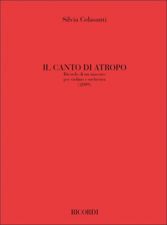 S. Colasanti Il Canto Di Atropo Classical