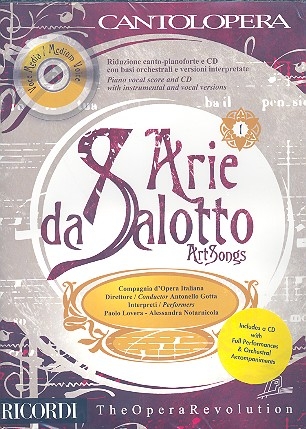 Arie da Salotto vol.1 (+CD) per canto e pianoforte