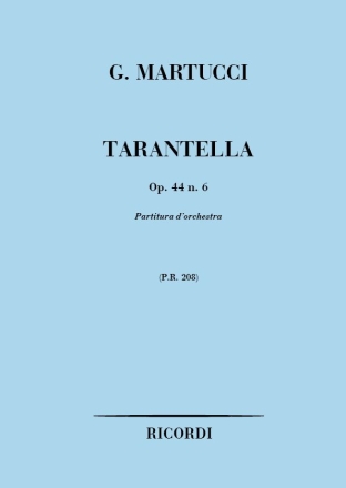 G. Martucci Tarantella Op.44 N.6 Partitura