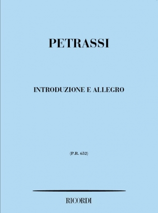 G. Petrassi Introduzione E Allegro Classical