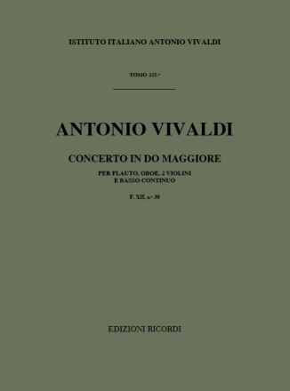 A. Vivaldi Concerti Per Strumenti Diversi E B.C.: Concerti Per Complessi Vari Senza Orches