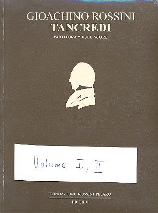 Tancredi partitura