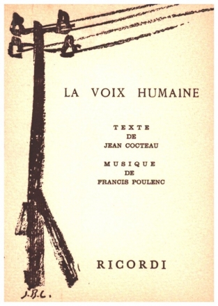 La Voix Humaine  Libretto (fr)