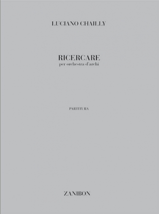 L. Chailly Ricercare Classical