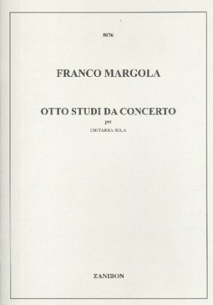 8 Studi da concerto per chitarra