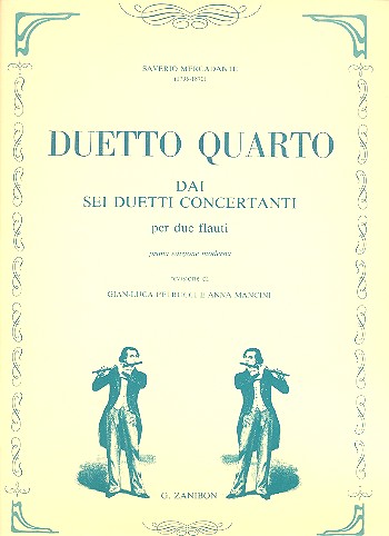 Duetto no.4 for 2 flutes score