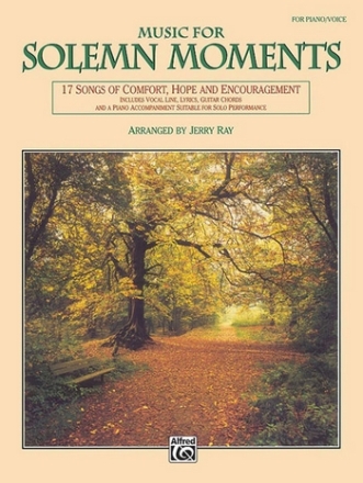 Music for Solemn Moments for voice and piano