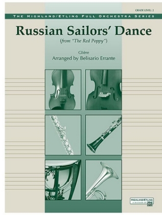 Gliere, R arr. Errante, R Russian Sailor's Dance (full orchestra)  Full Orchestra