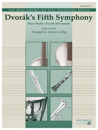 Dvorak, A arr. Leidig, V Symphony No.5 New World Mvt.4 (f/o)  Full Orchestra