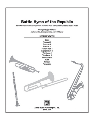 Althouse, Jay (arranger) Battle Hymn of the Republic (instr pack)  Mixed ensemble