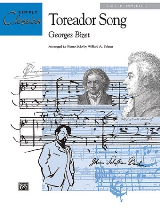 Bizet, G arr. Palmer, W.A Toreador Song. Carmen (simply classics)  Piano Solo