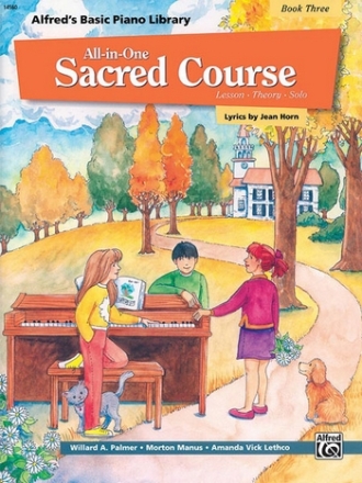 ABPL/ALL-IN-ONE SACRED 3         4C  Piano teaching material