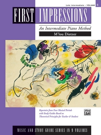 First Impressions vol.6 An intermediate PIano Method