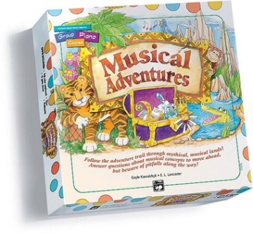 MUSICAL ADVENTURES/GAME-GRP PNO  Piano teaching material