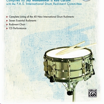 INTER DRUM RUDIM/CD  Drum Teaching Material