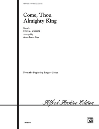 COME,THOU ALMIGHTY KNG/HBL/2-3 OCT  Default setting