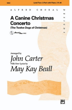 CANINE XMAS CONCERTO/2PT  Unison, upper, equal voices