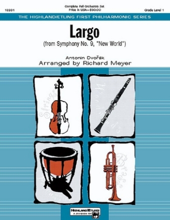 Dvorak, A arr. Meyer, R Symphony No.9 Mvt.2 Largo New World(f/o)  Full Orchestra