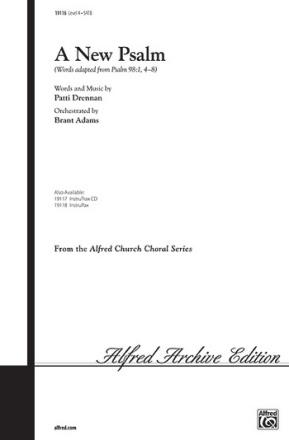 NEW PSALM,A/SATB  Mixed voices