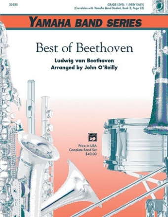 Beethoven, L.V arr. O'Reilly,J Best of Beethoven (concert band)  Symphonic wind band