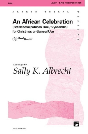 Albrecht, Sally African Celebration (SATB)  Mixed voices