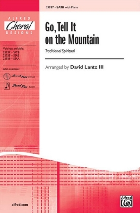 arr. Lantz Go, Tell it on the Mountain SATB  Mixed voices