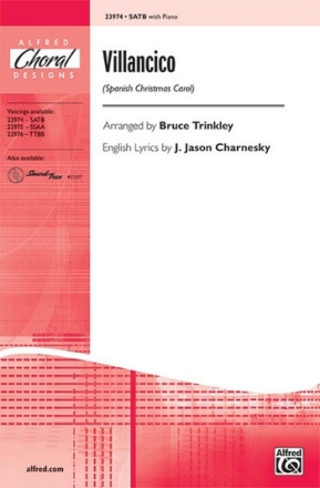 arr. Trinkley/Charnesky Villancico (Spanish Carol) SATB  Mixed voices