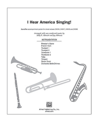 Albrecht/Althouse I Hear America Singing! SoundPax  Mixed ensemble