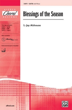 Althouse Blessings of the Season SATB  Mixed voices