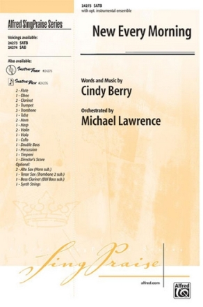 Berry,C New Every Morning SATB  Mixed voices