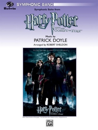 Harry Potter and the Goblet of Fire for symphonic band score and parts