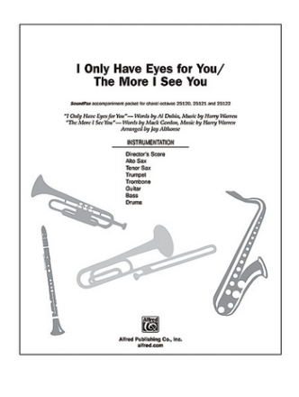 Dubin/Warrerr Althouse I Only Have Eyes /More I See You SPax  Mixed ensemble