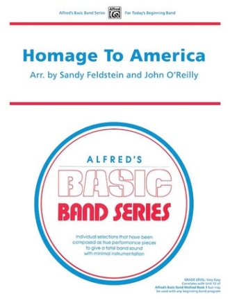 Feldstein & O'Reilly (arranger Homage to America (concert band)  Symphonic wind band